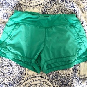 Mint Green Athleta Shorts